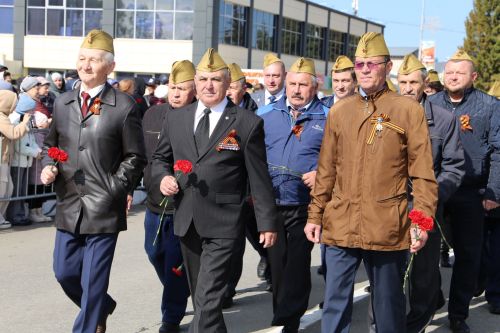 Фоторепортаж: в Алексеевском прошел парад Победы
