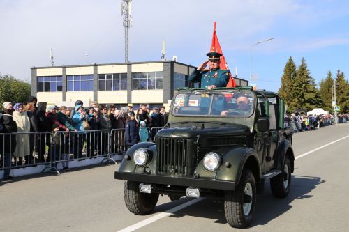Фоторепортаж: в Алексеевском прошел парад Победы