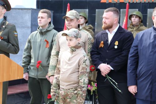 Фоторепортаж: в Алексеевском прошел парад Победы