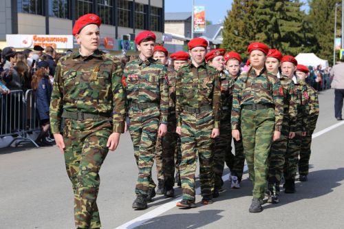 Фоторепортаж: в Алексеевском прошел парад Победы