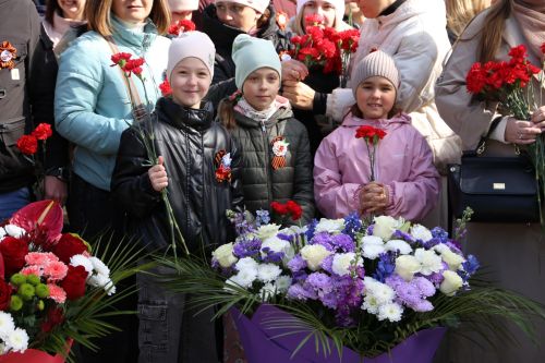 Фоторепортаж: в Алексеевском прошел парад Победы