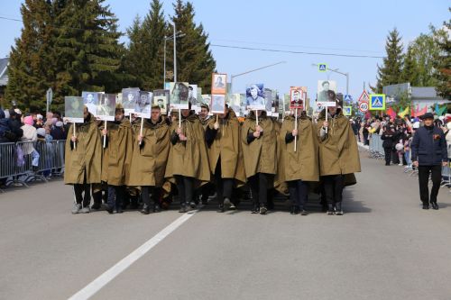 Фоторепортаж: в Алексеевском прошел парад Победы
