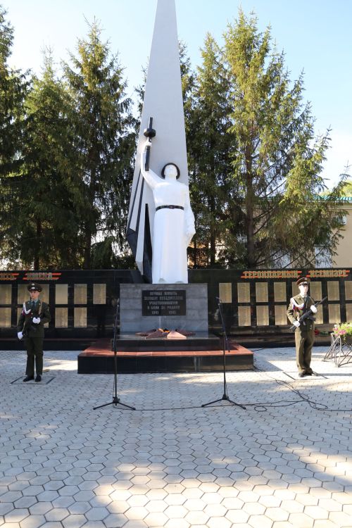 Фоторепортаж: в Алексеевском прошел парад Победы