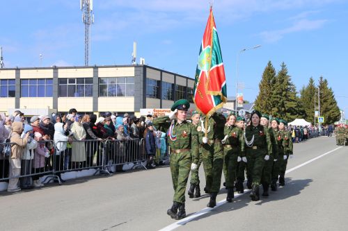 Фоторепортаж: в Алексеевском прошел парад Победы