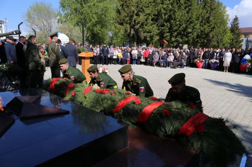 Фоторепортаж: в Алексеевском прошел парад Победы