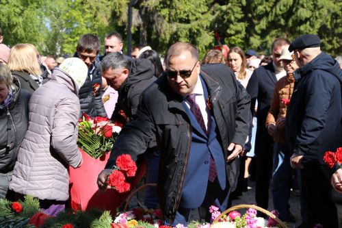 Фоторепортаж: в Алексеевском прошел парад Победы