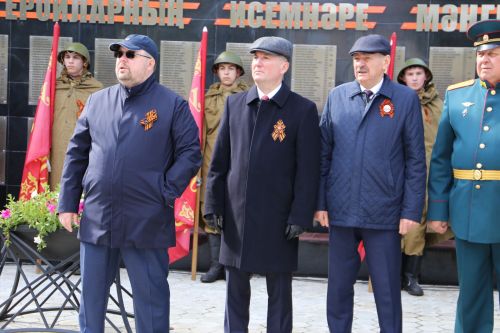 Фоторепортаж: в Алексеевском прошел парад Победы