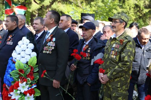 Фоторепортаж: в Алексеевском прошел парад Победы