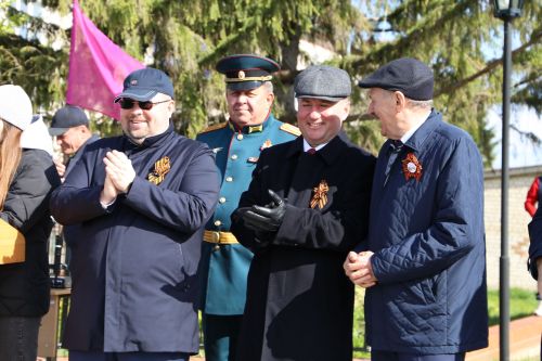 Фоторепортаж: в Алексеевском прошел парад Победы