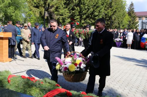 Фоторепортаж: в Алексеевском прошел парад Победы