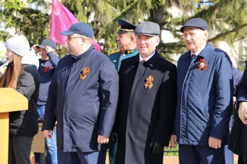 Фоторепортаж: в Алексеевском прошел парад Победы