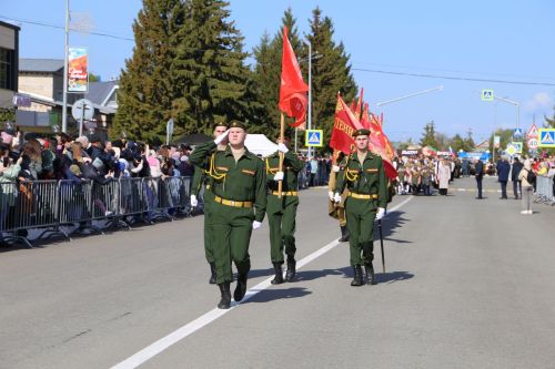 Фоторепортаж: в Алексеевском прошел парад Победы