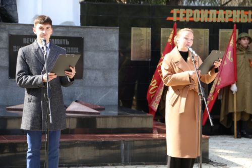 Фоторепортаж: в Алексеевском прошел парад Победы