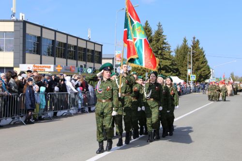 Фоторепортаж: в Алексеевском прошел парад Победы