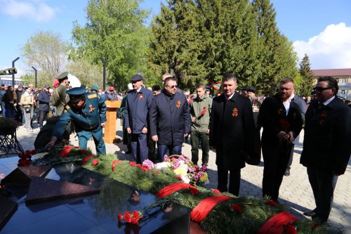 Фоторепортаж: в Алексеевском прошел парад Победы