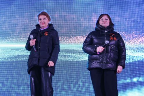 В Алексеевском День Победы завершился праздничным концертом