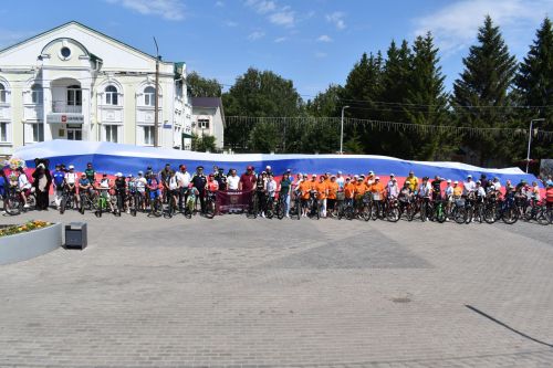 Велопробег в Алексеевском ко Дню России