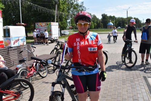 Велопробег в Алексеевском ко Дню России