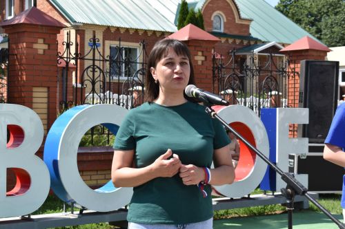 Велопробег в Алексеевском ко Дню России
