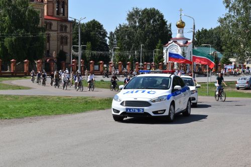 Велопробег в Алексеевском ко Дню России