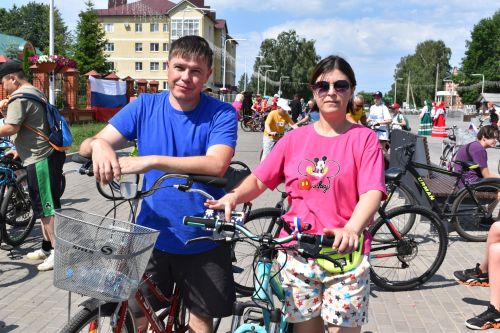 Велопробег в Алексеевском ко Дню России