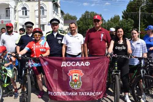 Велопробег в Алексеевском ко Дню России