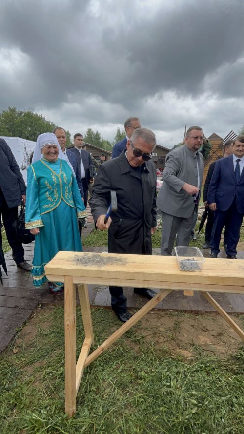 Республиканский Сабантуй в Казани: Алексеевский район представил свое подворье