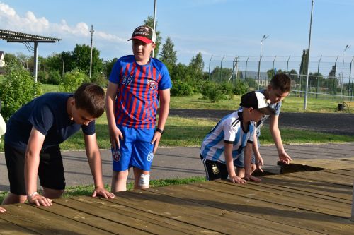 Юные хоккеисты «Алекс-Арены» перешли на летние тренировки