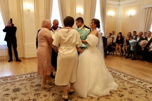 В Алексеевском состоялась торжественная церемония бракосочетания юбилейной 60-ой пары