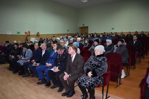 В Средних Тиганах Алексеевского района состоялось награждение жителей