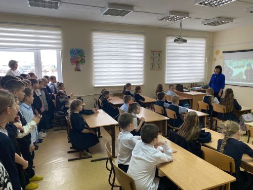 В Алексеевском для школьников провели увлекательные беседы о правилах дорожного движения