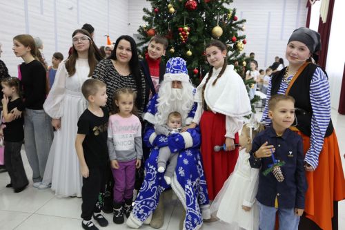 В Алексеевском состоялось театрализованное представление «Мелодия Рождества»