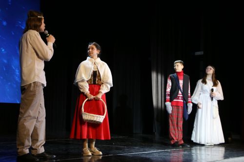 В Алексеевском состоялось театрализованное представление «Мелодия Рождества»