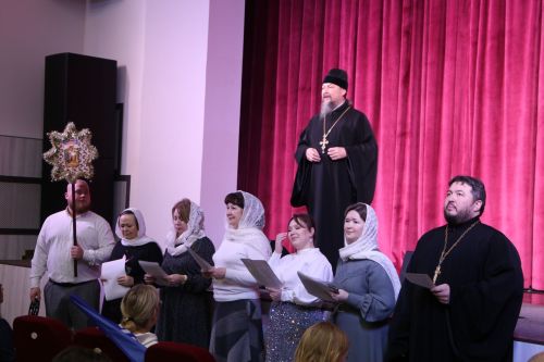 В Алексеевском состоялось театрализованное представление «Мелодия Рождества»