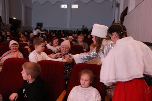 В Алексеевском состоялось театрализованное представление «Мелодия Рождества»