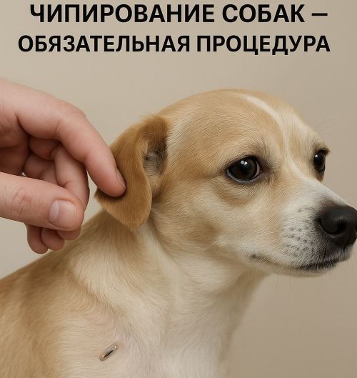 Чипирование домашних собак — обязанность каждого владельца