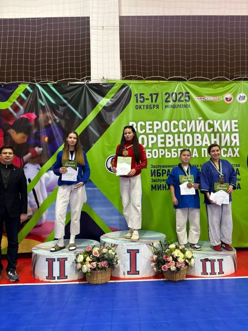 Алексеевские борцы — семь призовых мест на Всероссийском турнире