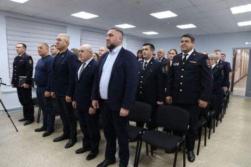 В Алексеевском районе отмечены лучшие полицейские