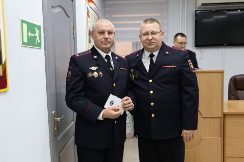 В Алексеевском районе отмечены лучшие полицейские
