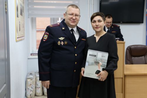 В Алексеевском районе отмечены лучшие полицейские