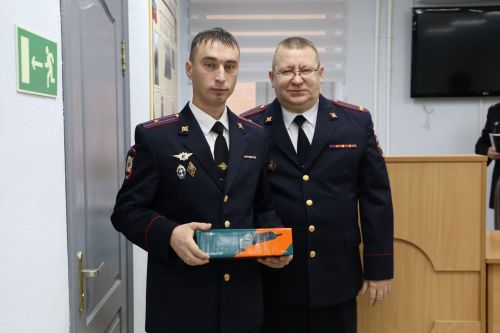 В Алексеевском районе отмечены лучшие полицейские