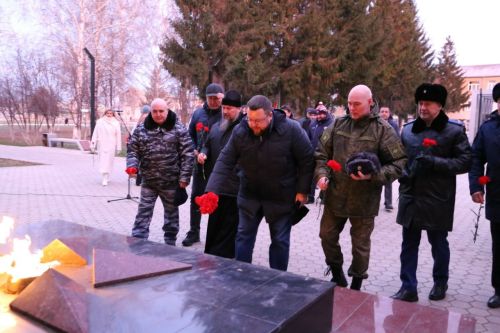 В Алексеевском районе отметили День Героев Отечества