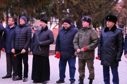 В Алексеевском районе отметили День Героев Отечества