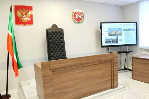 В Алексеевском районе открыли обновлённое здание мирового суда