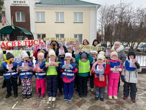 В Алексеевском прошла акция «Безопасные зимние дороги»