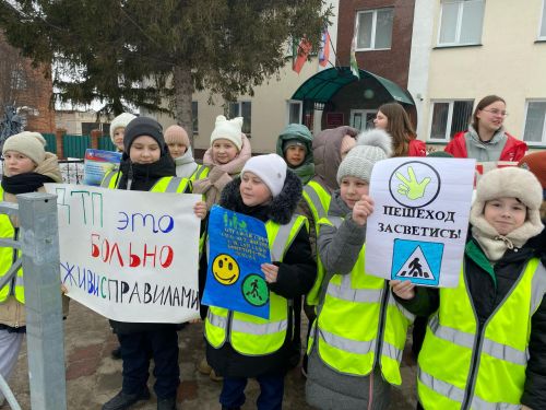 В Алексеевском прошла акция «Безопасные зимние дороги»