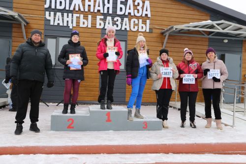 Больше трехсот человек приняло участие в «Лыжне России»