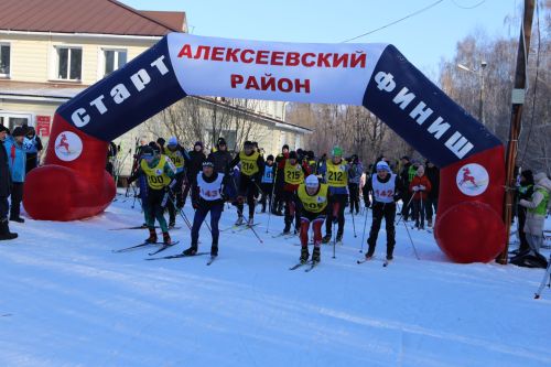 Больше трехсот человек приняло участие в «Лыжне России»