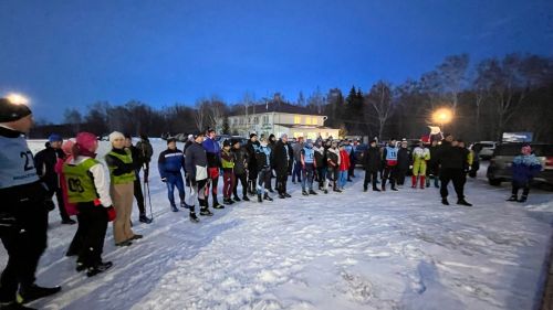 В Алексеевском впервые прошли лыжные соревнования «Ночная гонка 2025»