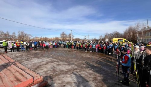 В Алексеевском прошли лыжные гонки,  посвященные памяти участника СВО